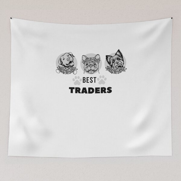 Item preview, Best Traders | Gift for stocks, forex, options, crypto and day traders | Dog lover traders | Frechie lover | Spring flowers designed and sold by TradingTeesKids.
