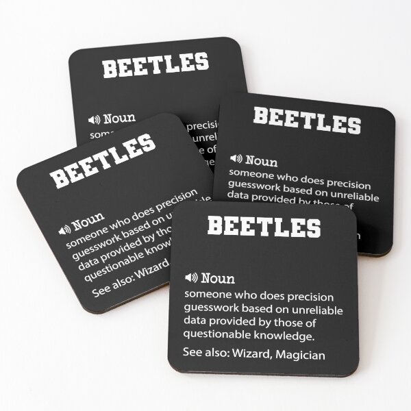 Item preview, Beetles Definition, Funny Beetles Quote, Cool gift for Beetles lover designed and sold by ZAstore.