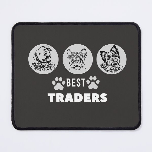 Item preview, Best Traders | Funny gift | Gift for Stock market, forex, options, crypto and day traders | Dog lover trader | Frenchie lover designed and sold by TradingTeesKids.