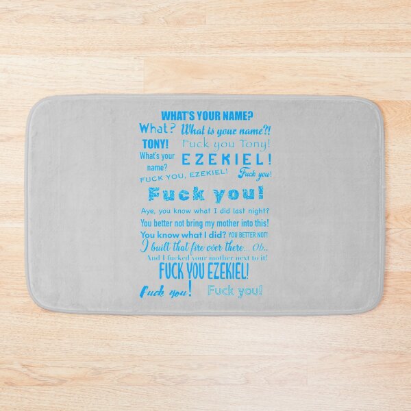 Item preview, Fuck You Tony! Blue      designed and sold by TexteelShop.