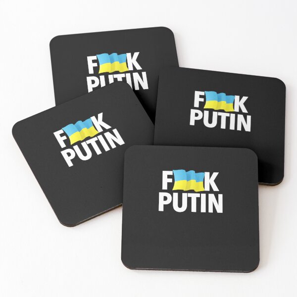 Item preview, F Putin (censored with waving Ukrainian Flag) Classic designed and sold by CharlesEkokob.