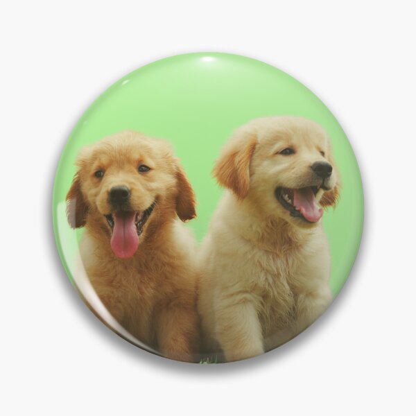 Item preview, Two Little Golden Retrievers designed and sold by pekris.