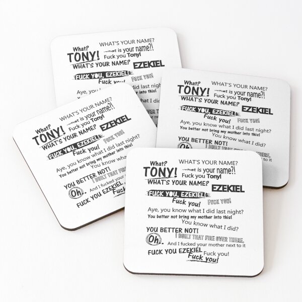 Item preview, Hey What_s Your Name Tony EZEKIEL, Fack you tony     designed and sold by TexteelShop.