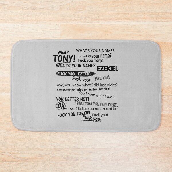 Item preview, Hey What_s Your Name Tony EZEKIEL, Fack you tony     designed and sold by TexteelShop.