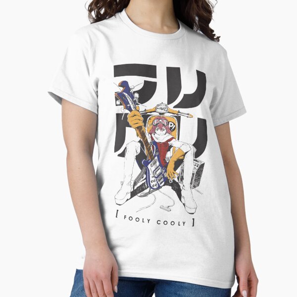 Vista previa del artículo con la obra «FLCL - Fooly Cooly», diseñado y vendido por LionheartArts.