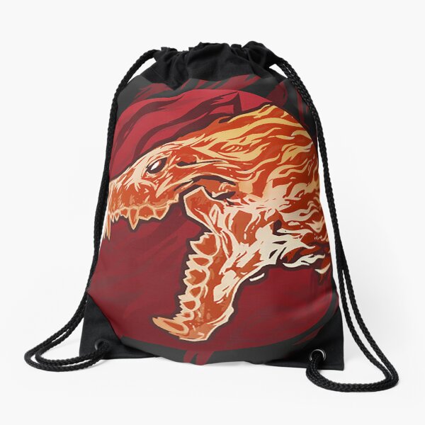 Howling Dawn Drawstring Bag