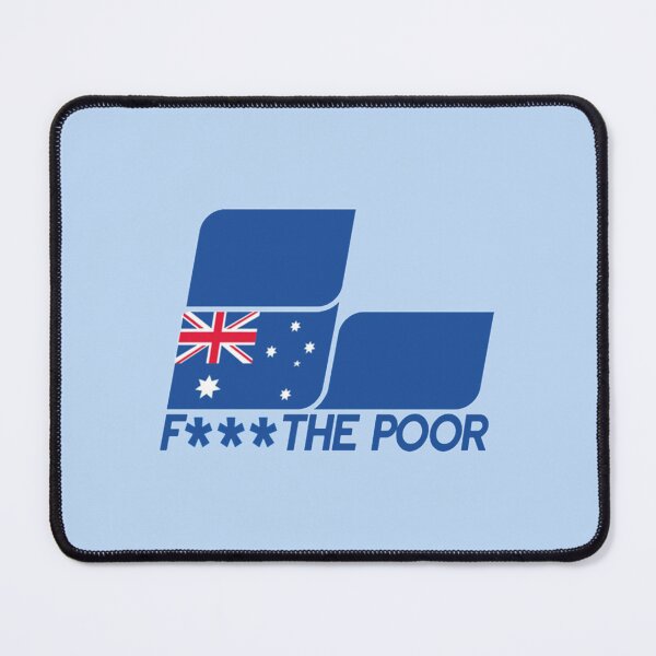 Item preview, F the Poor - The Liberal Promise Censored designed and sold by TexteelShop.