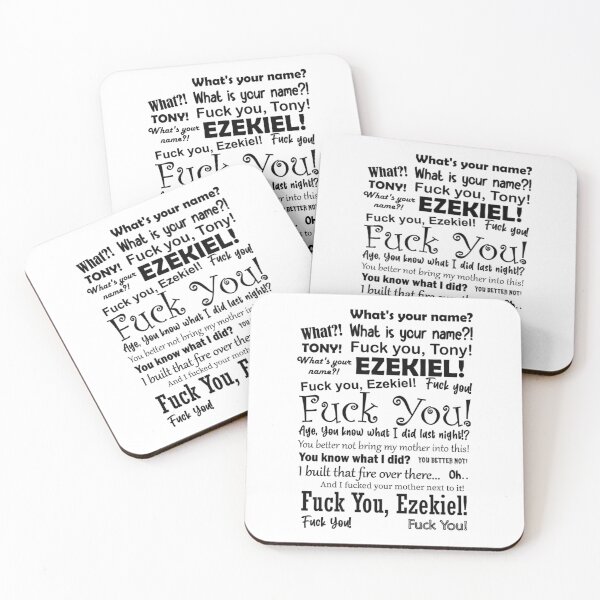 Item preview, Tony and Ezekiel What_s your name   designed and sold by TexteelShop.