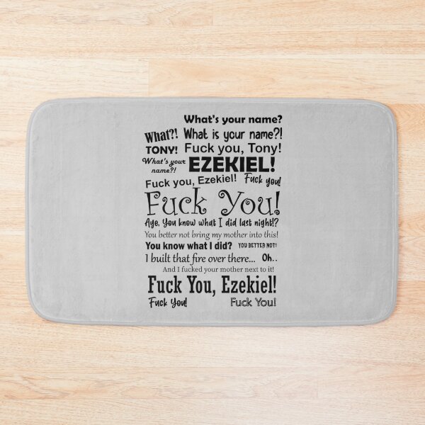 Item preview, Tony and Ezekiel What_s your name   designed and sold by TexteelShop.