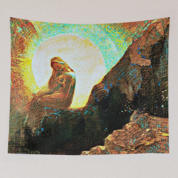 Item preview, Melancholy by Odilon Redon designed and sold by RyanCaudell.