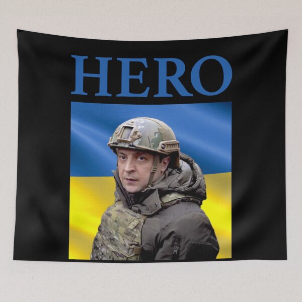 Item preview, Hero President Volodymyr Zelenskyy Essential designed and sold by TammiDongieux.