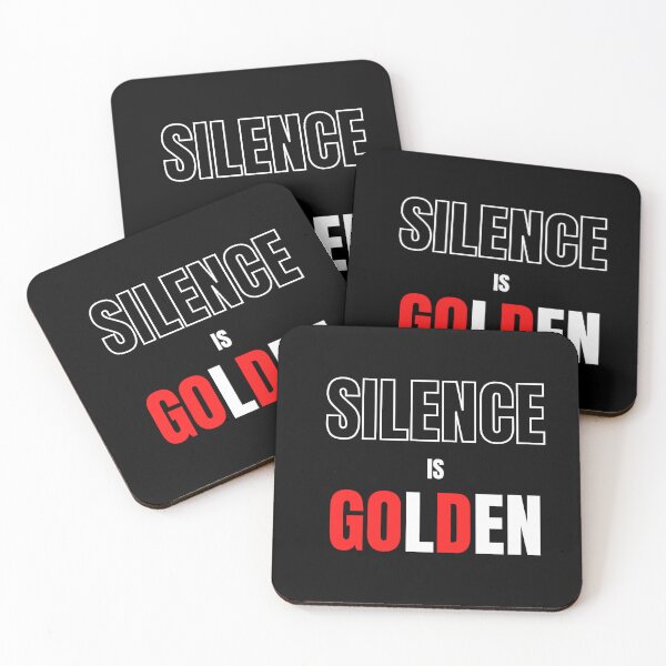 Item preview, Silence is GOlDen designed and sold by SubashSL.