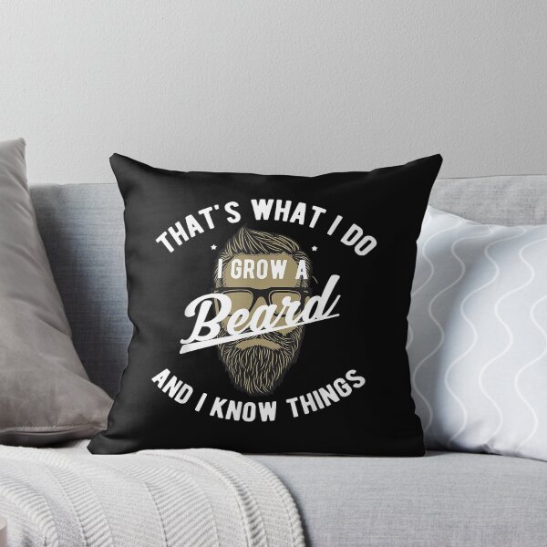 Item preview, That's What I Do I Grow A Beard And I Know Things T-Shirt designed and sold by AmeliaDaralis.