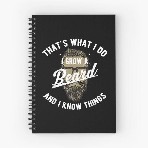 Item preview, That's What I Do I Grow A Beard And I Know Things T-Shirt designed and sold by AmeliaDaralis.