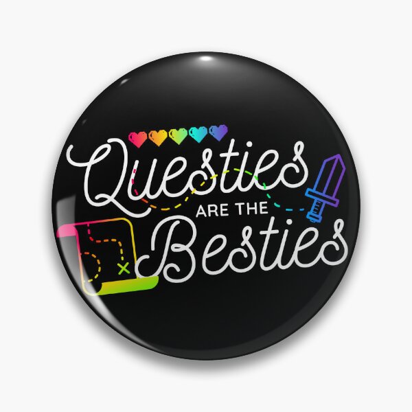 Item preview, Questies Are The Besties designed and sold by Colorful Misfits.