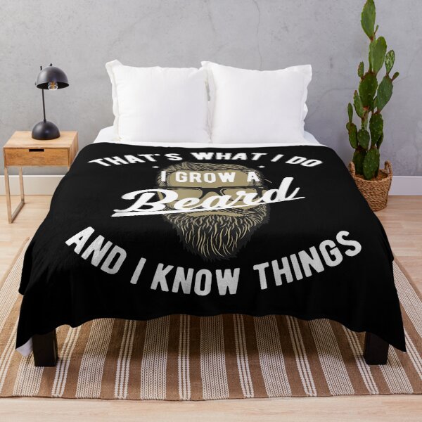 Item preview, That's What I Do I Grow A Beard And I Know Things T-Shirt designed and sold by AmeliaDaralis.