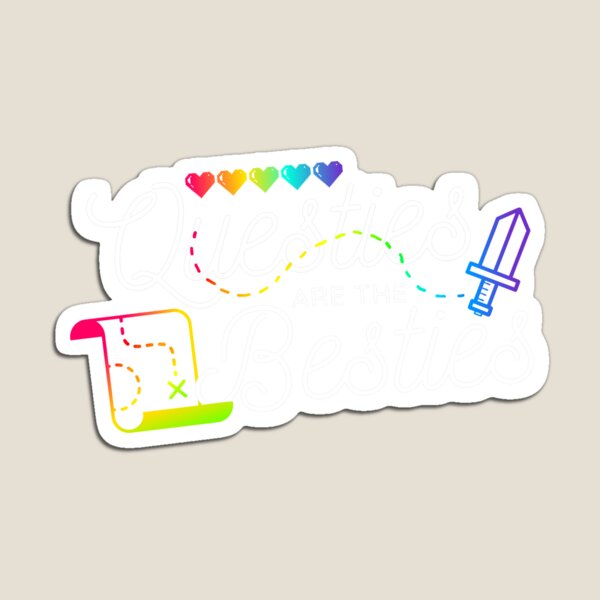 Item preview, Questies Are The Besties designed and sold by Colorful Misfits.