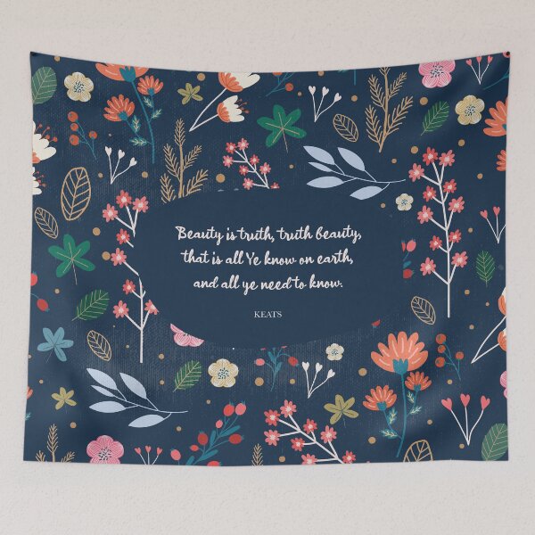Item preview, Beauty is truth, truth beauty, that is all Ye know on earth, and all ye need to know. Keats designed and sold by StudioCitrine.
