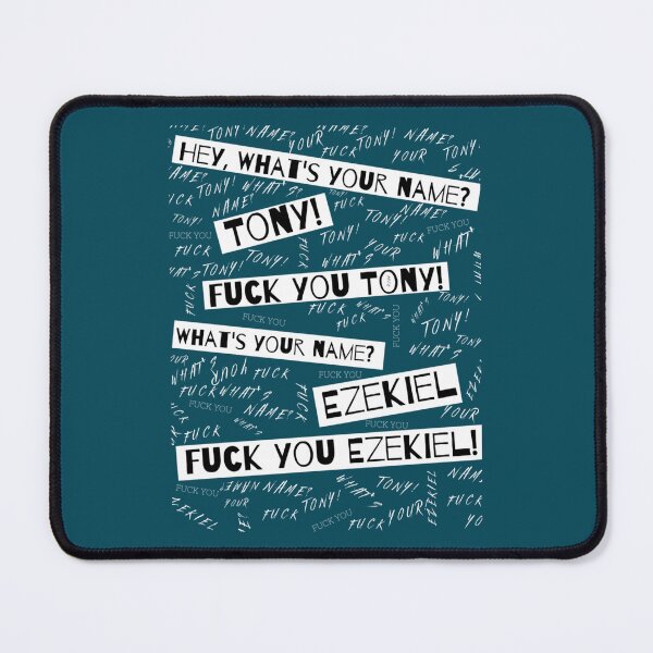 Item preview, Tony And Ezekiel, what_s your name   designed and sold by TexteelShop.