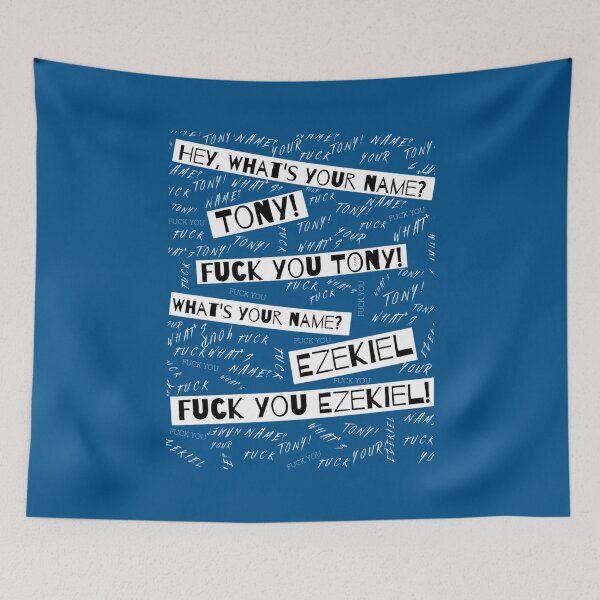 Item preview, Tony And Ezekiel, what_s your name   designed and sold by TexteelShop.