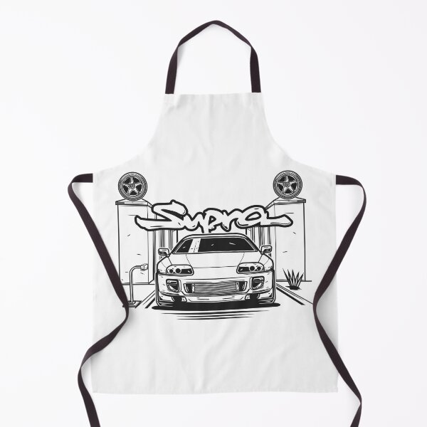 Item preview, Toyota Supra MK4 Front View Design designed and sold by TrilogyMerch.