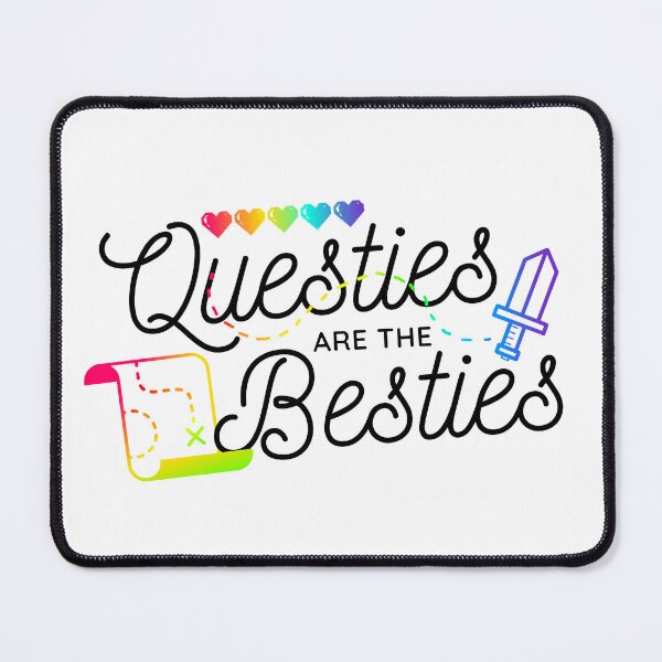 Item preview, Questies Are The Besties designed and sold by Colorful Misfits.
