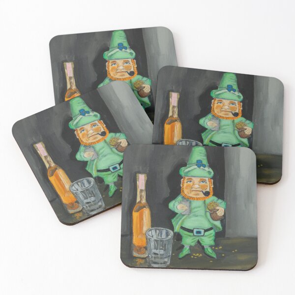 Item preview, Leprechaun Art, Leprechaun artwork, St Patrick’s day decorations, st Patrick’s decor, St Patrick’s day home decor, leprechaun decorations designed and sold by YellowDotArtist.