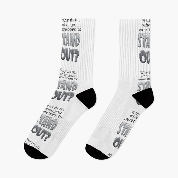 Item preview, Why Fit In When You Were Born to Stand Out? designed and sold by SuzyTurner.