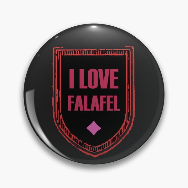 Item preview, I Love Falafel - Red Medieval Sigil designed and sold by Chubuter.
