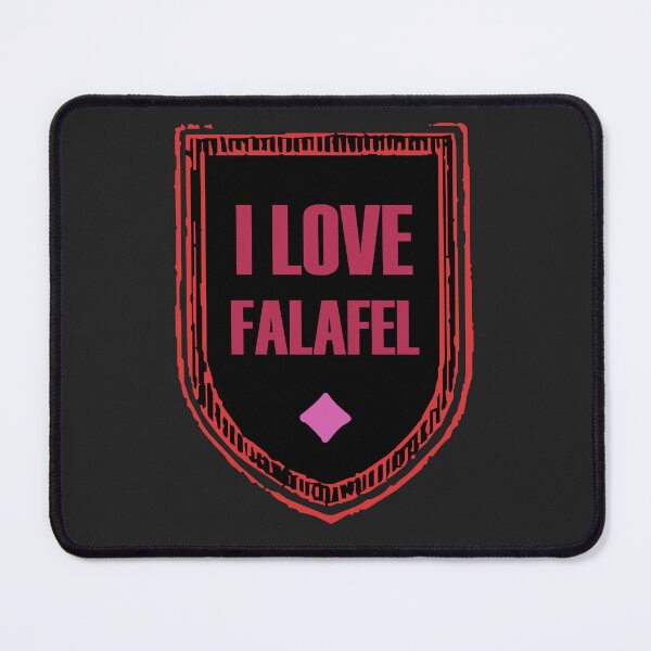 Item preview, I Love Falafel - Red Medieval Sigil designed and sold by Chubuter.