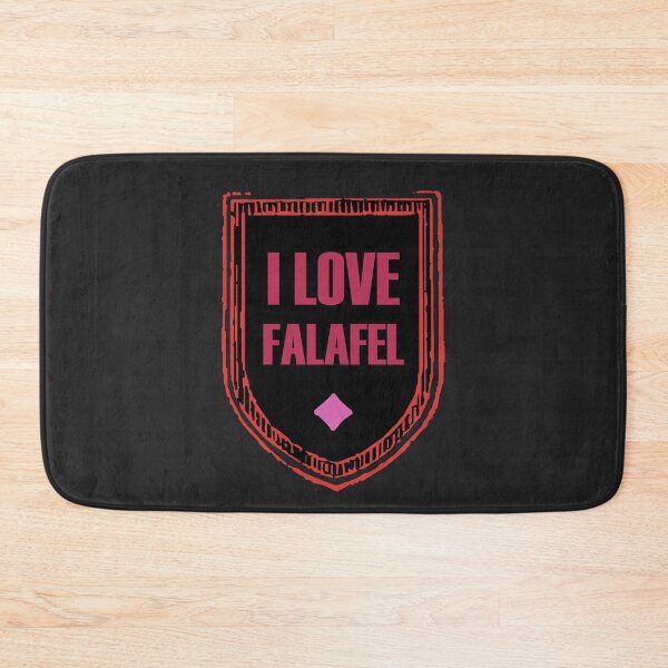 Item preview, I Love Falafel - Red Medieval Sigil designed and sold by Chubuter.