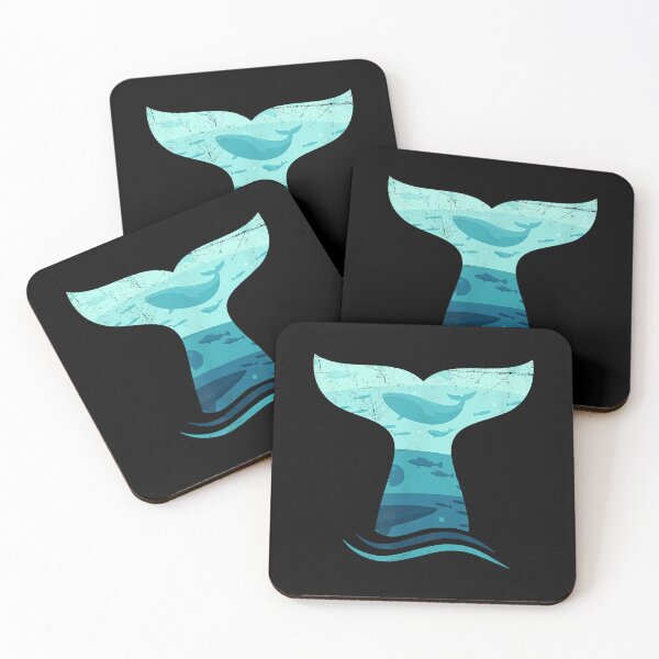 Item preview, Whale Tail in Waves Orca Ocean designed and sold by vincentalan.