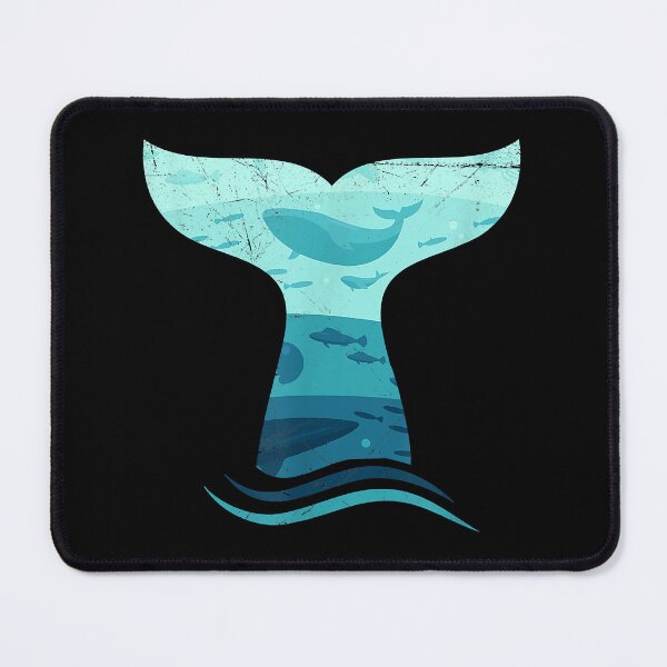 Item preview, Whale Tail in Waves Orca Ocean designed and sold by vincentalan.