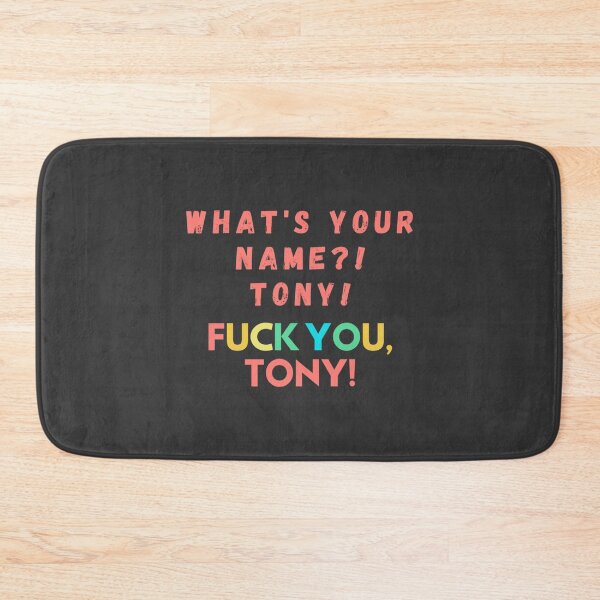 Item preview, Fuck You Tony! Design    designed and sold by TexteelShop.