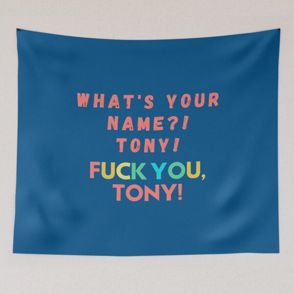 Item preview, Fuck You Tony! Design    designed and sold by TexteelShop.
