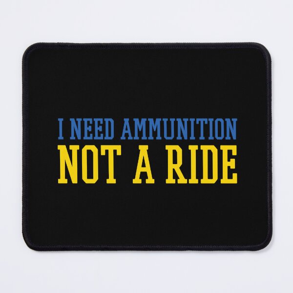 Item preview, I Need Ammunition Not A Ride designed and sold by artado.