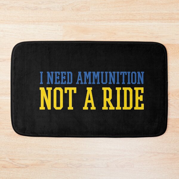 Item preview, I Need Ammunition Not A Ride designed and sold by artado.