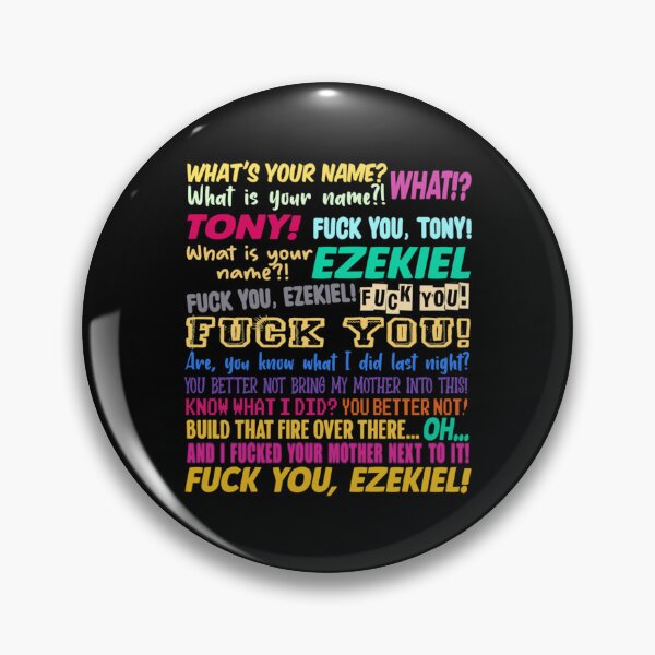 Item preview, Hey What_s Your Name Tony And Ezekiel Funny Meme   designed and sold by TexteelShop.