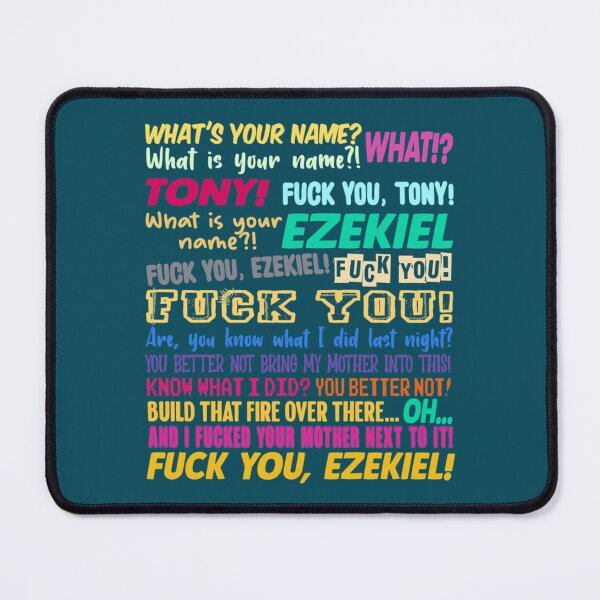 Item preview, Hey What_s Your Name Tony And Ezekiel Funny Meme designed and sold by TexteelShop.