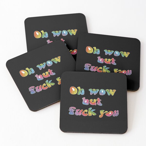 Item preview, Oh wow but f you - Cassie Premium Scoop    designed and sold by TexteelShop.