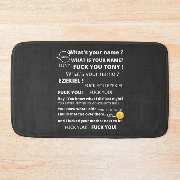 Item preview, Meme Tony and Ezekiel Hey What_s Your Name     designed and sold by TexteelShop.