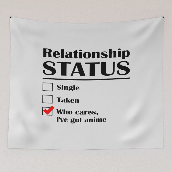Item preview, Relationship Status Anime   designed and sold by LionheartArts.