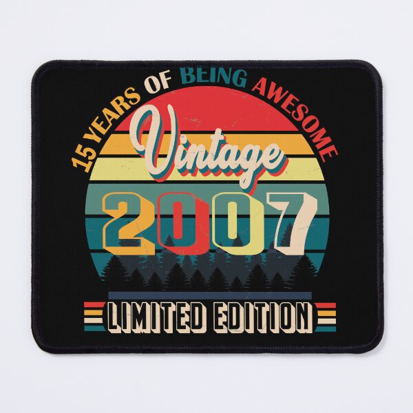 Item preview, 15 years of being awesome vintage 2007 limited edition | Born January 2007 Limited Edition 15 Years Of Being Awesome Vintage , January 2007 15 Years Old , 15th Birthday designed and sold by SimoSaladain.