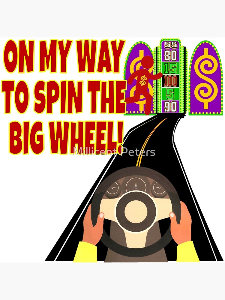 "TV Game Show TPIR (The Price Is...)To Spin The Big Wheel" Poster by
