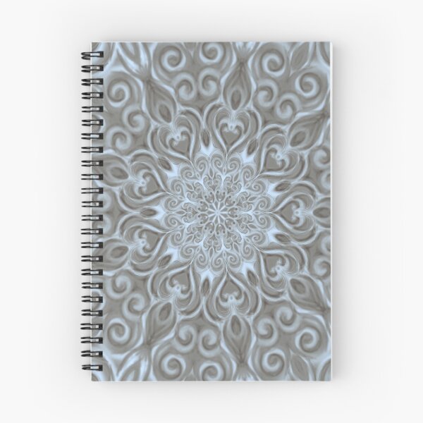 Item preview, light blue center swirl mandala designed and sold by Jacob Thomas.