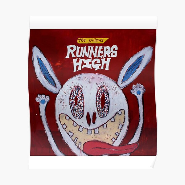 "The Pillows Runners High " Poster for Sale by LionheartArts Redbubble