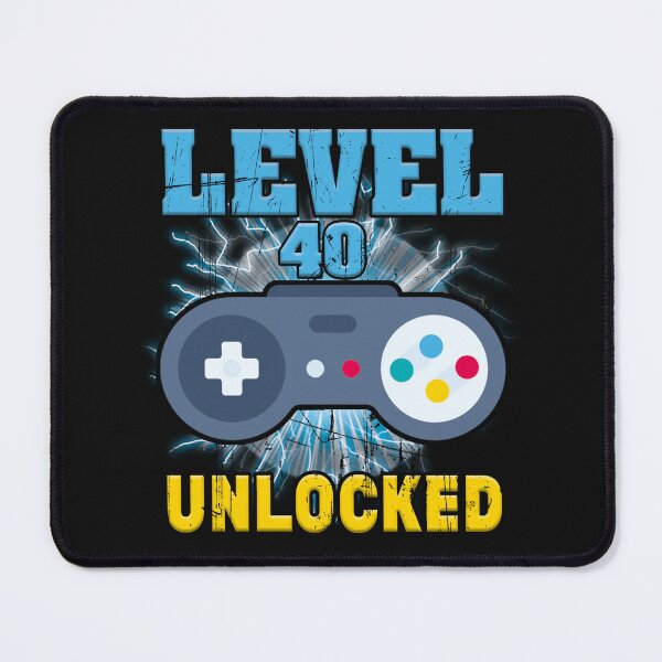 Item preview, Level 40 Unlocked | Gift ideas for gamer dads designed and sold by Desibeau.