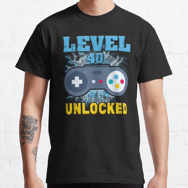 Item preview, Level 40 Unlocked | Gift ideas for gamer dads designed and sold by Desibeau.