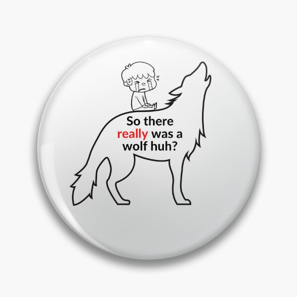 Artikelvorschau, Da war also wirklich ein Wolf, oder? entworfen und verkauft von RobbiesMusic.