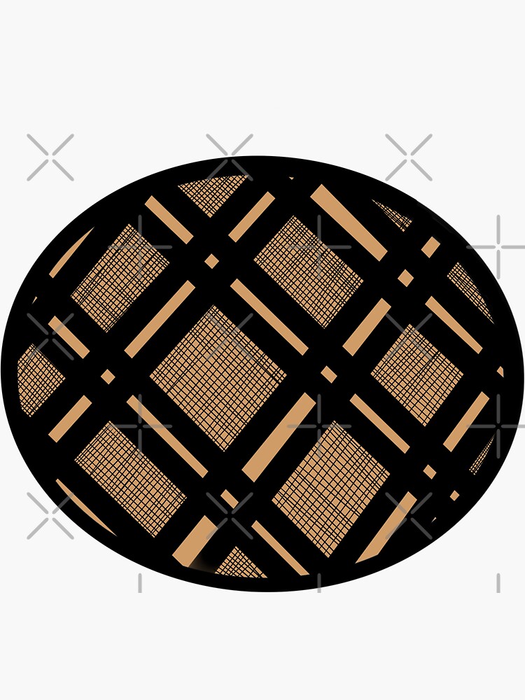 "Archaic drawing Straight line hatching " Sticker for Sale by Bunicu